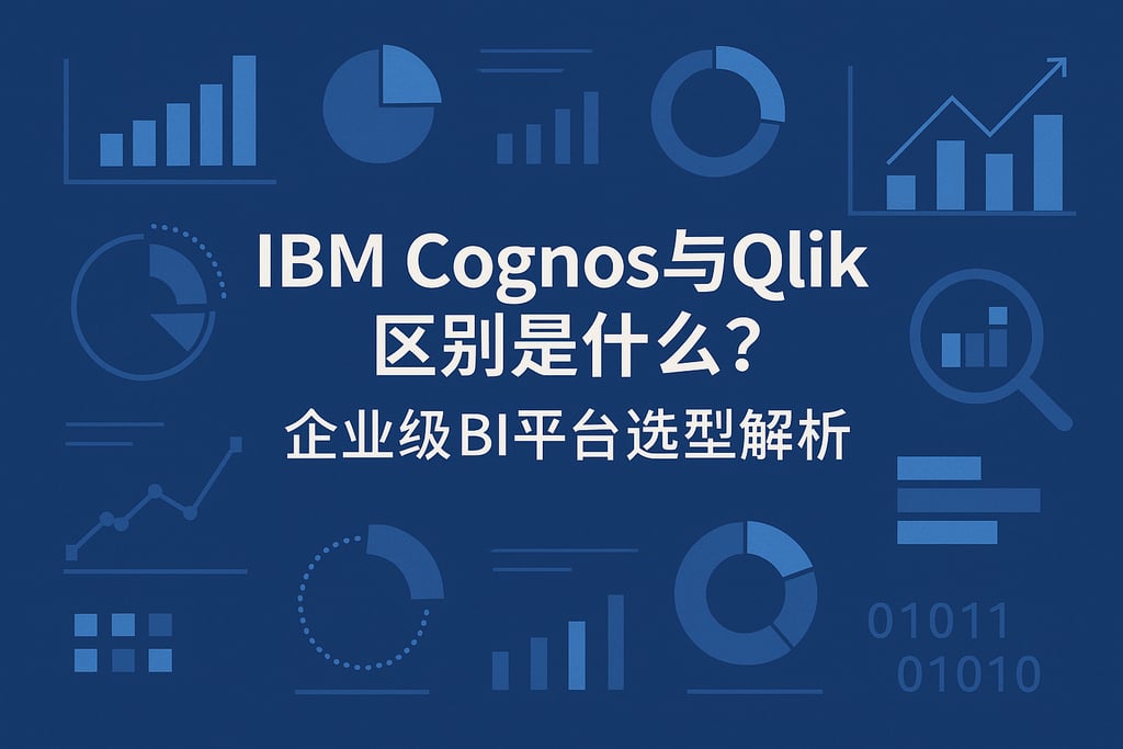 IBM Cognos与Qlik区别是什么？企业级BI平台选型解析